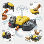 AquaPaw Dog Water Play Station – Pedal-Activated Outdoor Toy