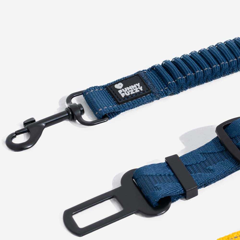 Dog Car Seat Belt Adjustable Nylon Safety Harness Connector