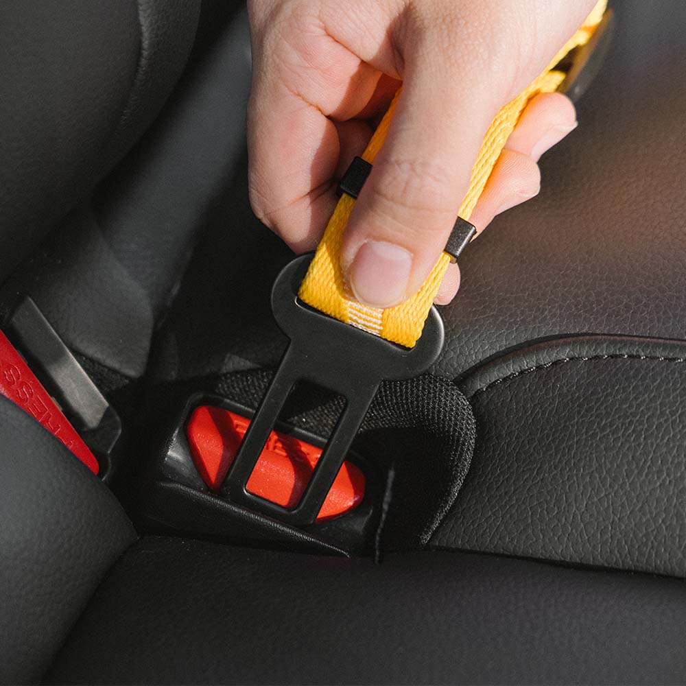 Dog Car Seat Belt Adjustable Nylon Safety Harness Connector