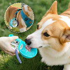 Portable Dog Water Bottle with Collapsible Bowl for Hiking & Travel
