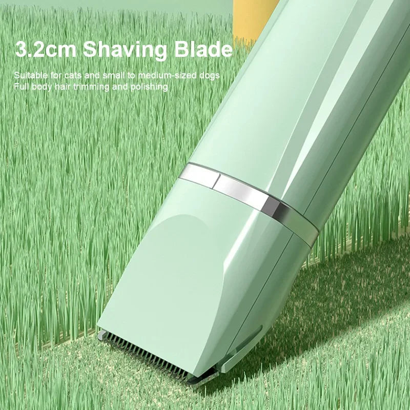 Cordless Pet Dog Clippers – Professional Grooming Shaver Trimmer