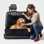 Dog Car Seat for Large Dogs | Huntley Pet Booster Seat Black