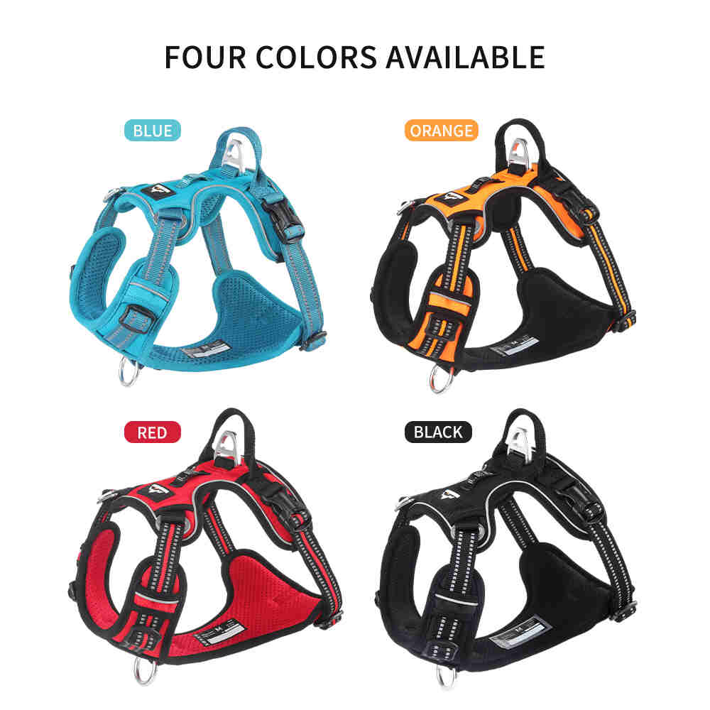 Escape-Resistant No-Pull Dog Harness for Large Breeds