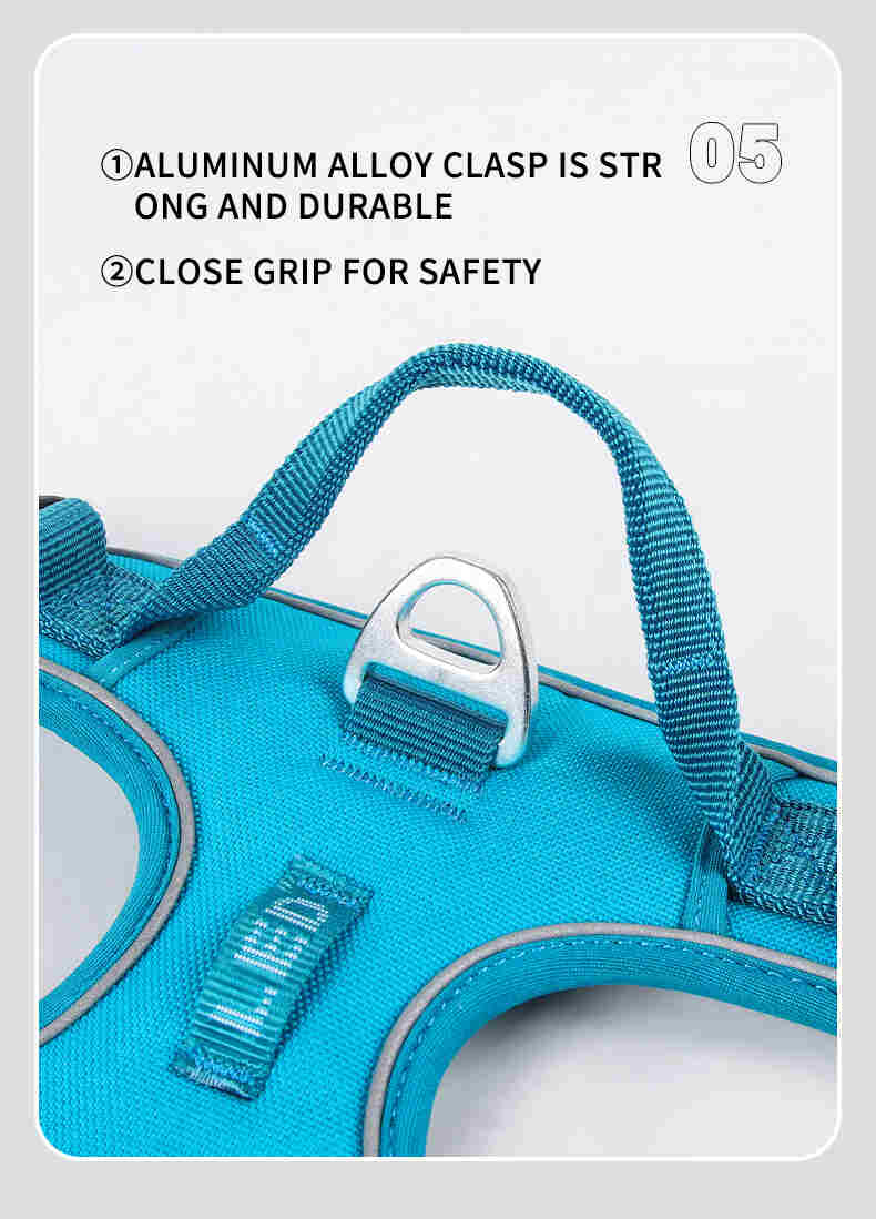 Escape-Resistant No-Pull Dog Harness for Large Breeds