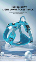 Escape-Resistant No-Pull Dog Harness for Large Breeds