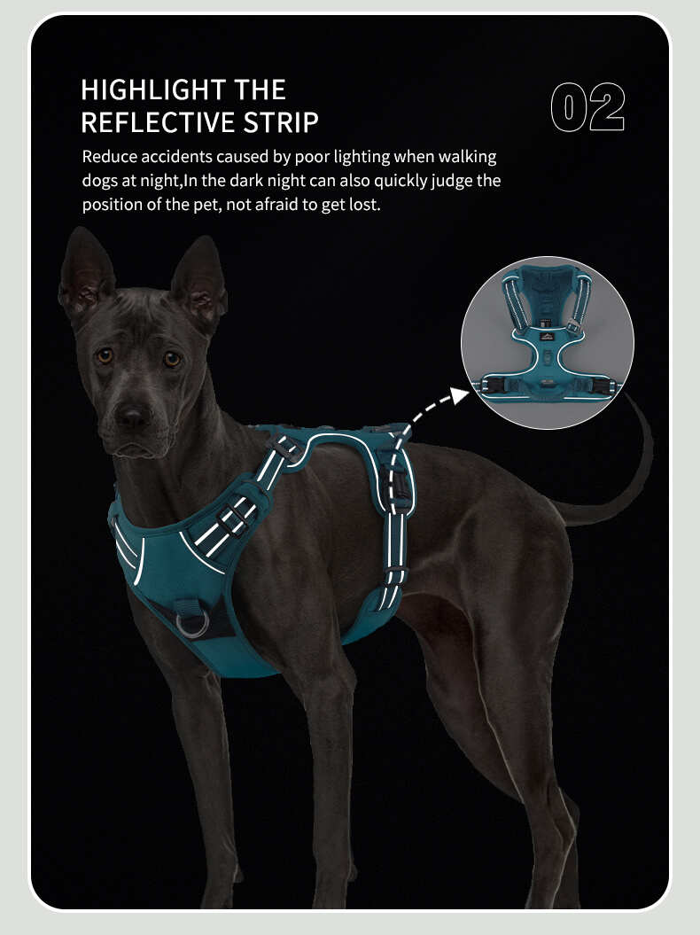 Escape-Resistant No-Pull Dog Harness for Large Breeds
