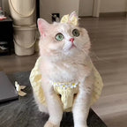 Breathable Floral Cat Dog Skirt Dress for Small Pets