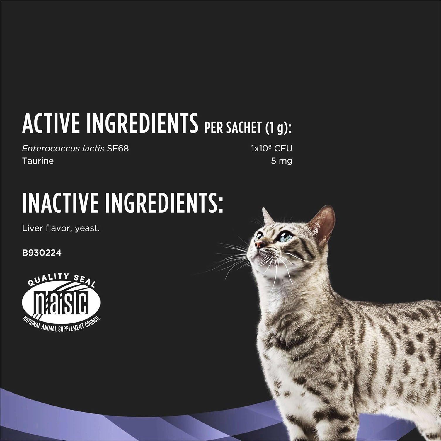 FortiFlora Pro Plan Feline Health Supplement Probiotic Powder for Cats