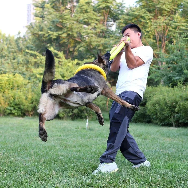 EVA Dog Flying Disc Training Ring Toy – Floating Bite Resistant
