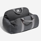 Dog Car Seat Bed – Adjustable Safety Leash & Machine Washable