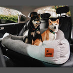 Dog Car Seat for Medium Large Dogs with Safety Harness