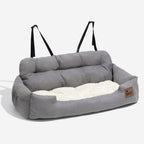 Dog Car Seat for Medium Large Dogs with Safety Harness