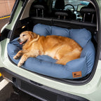 Dog Car Seat for Medium Large Dogs with Safety Harness