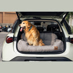 Dog Car Seat for Medium Large Dogs with Safety Harness