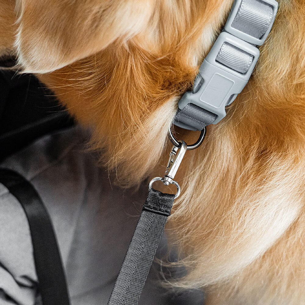 Dog Car Seat for Medium Large Dogs with Safety Harness