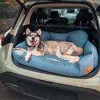 Dog Car Seat for Medium Large Dogs with Safety Harness