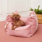 Waterproof Oxford Dog Car Seat Bed with Safety Pillows