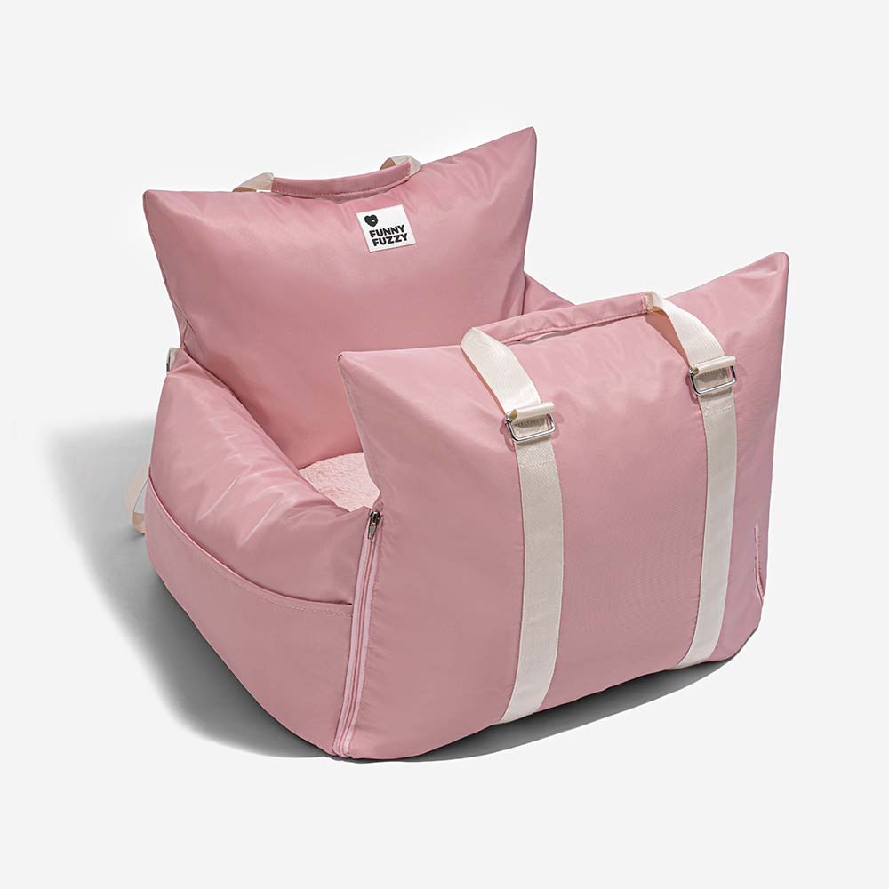 Waterproof Oxford Dog Car Seat Bed with Safety Pillows
