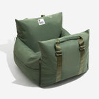 Waterproof Oxford Dog Car Seat Bed with Safety Pillows
