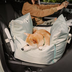 Waterproof Oxford Dog Car Seat Bed with Safety Pillows