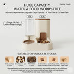 Gravity Auto Feeder & Water Station for Cats & Dogs
