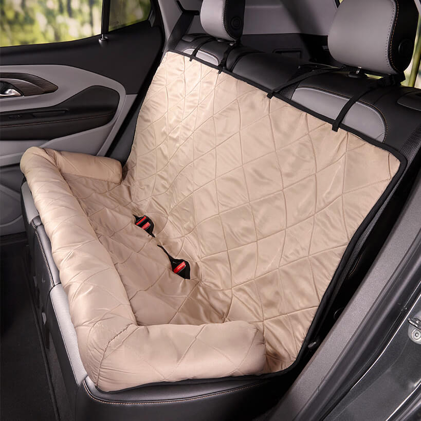 Dog Car Seat for Medium Large Dogs with Safety Harness