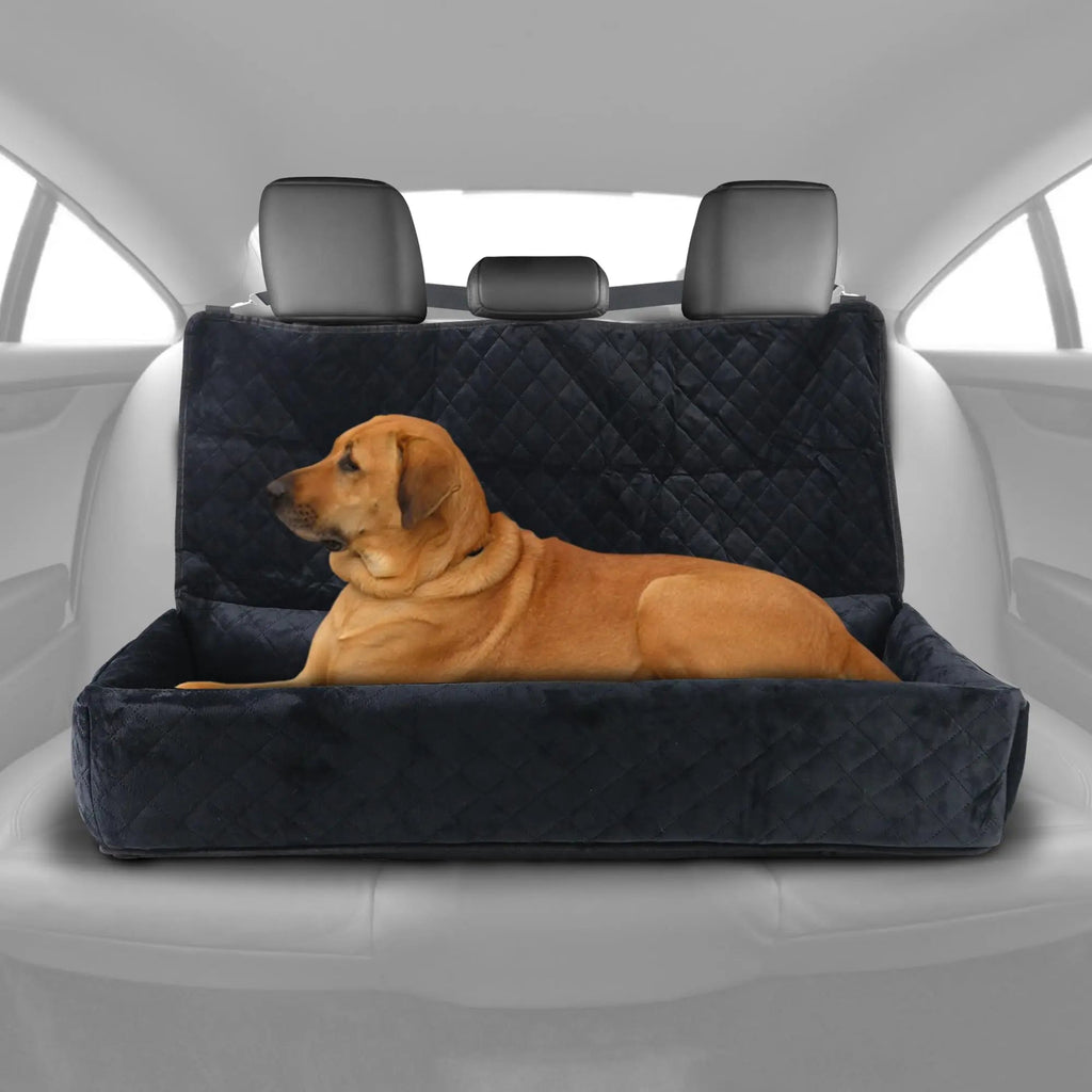 Dog Car Seat for Large Dogs | Huntley Pet Booster Seat Black