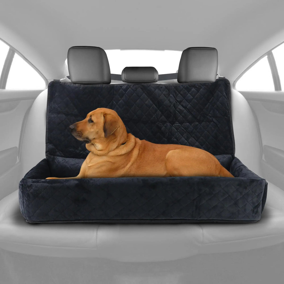 Dog Car Seat for Large Dogs | Huntley Pet Booster Seat Black