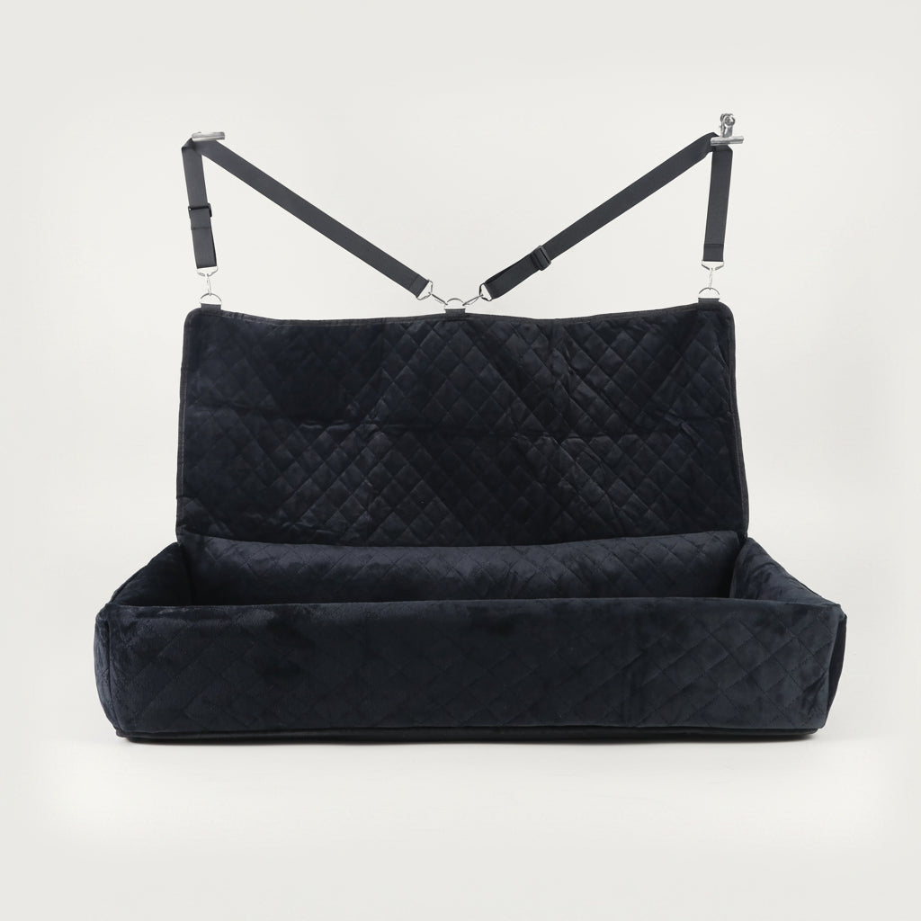 Dog Car Seat for Large Dogs | Huntley Pet Booster Seat Black