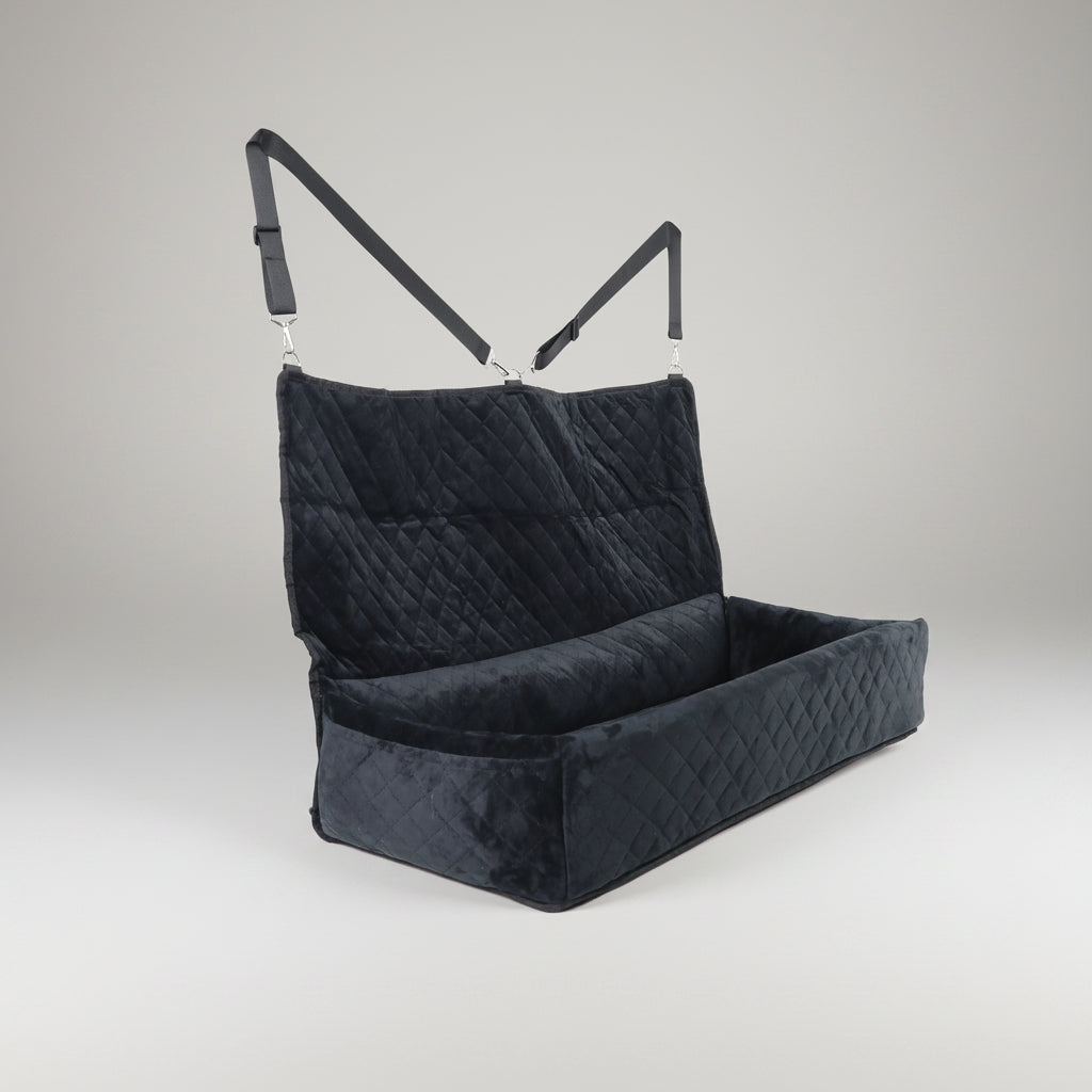 Dog Car Seat for Large Dogs | Huntley Pet Booster Seat Black