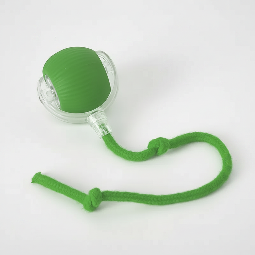 Smart Auto-Wake Ball Cat Toy – USB Rechargeable Interactive