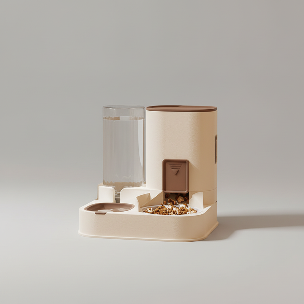 Gravity Auto Feeder & Water Station for Cats & Dogs