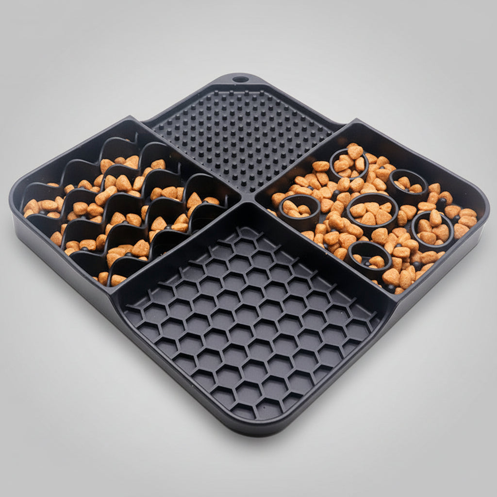 Food-Grade Silicone Lick Mat for Dogs & Cats – Anti-Slip