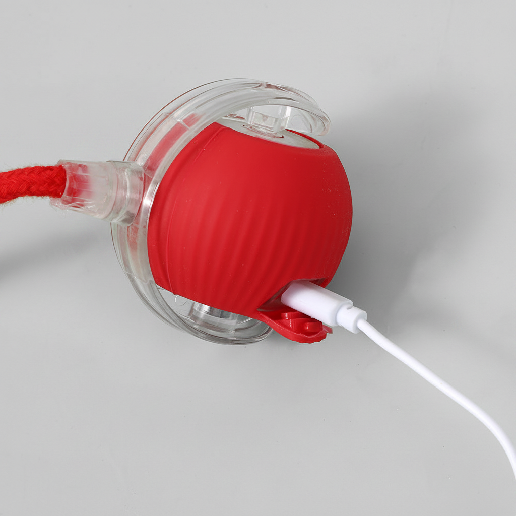Smart Auto-Wake Ball Cat Toy – USB Rechargeable Interactive