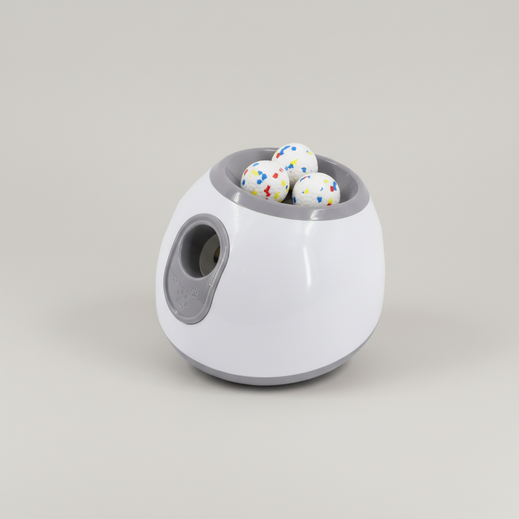 Automatic Dog Ball Launcher – Electric Fetch Toy for Indoor Play