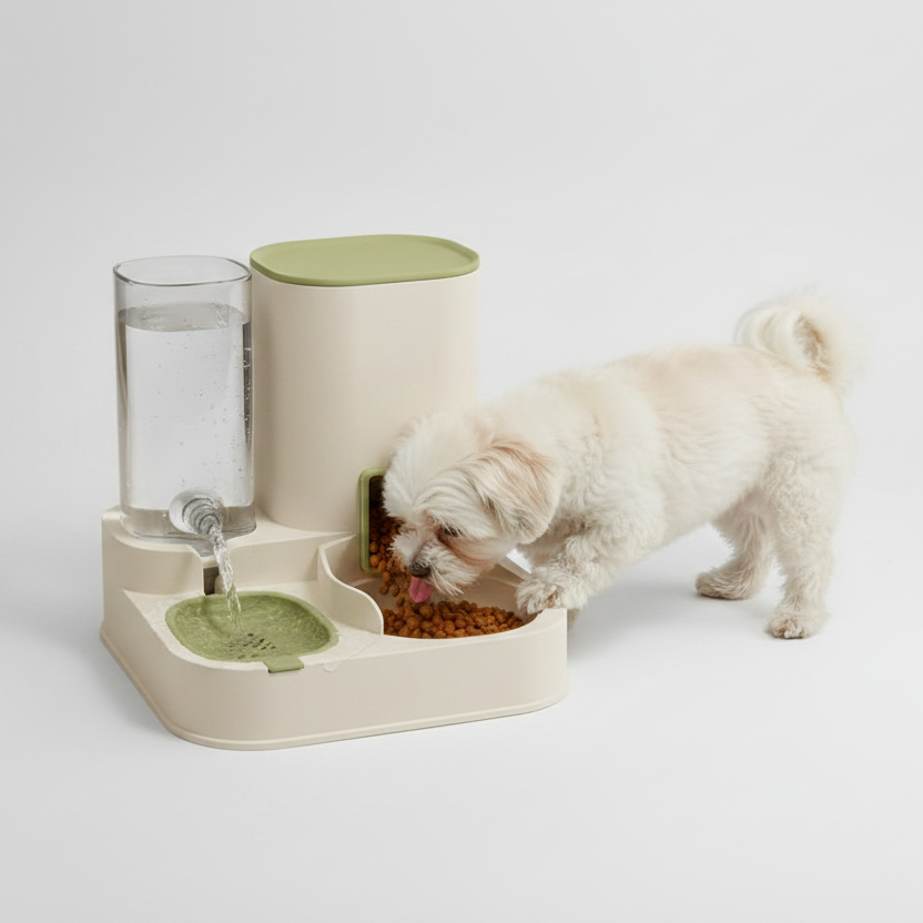 Gravity Auto Feeder & Water Station for Cats & Dogs