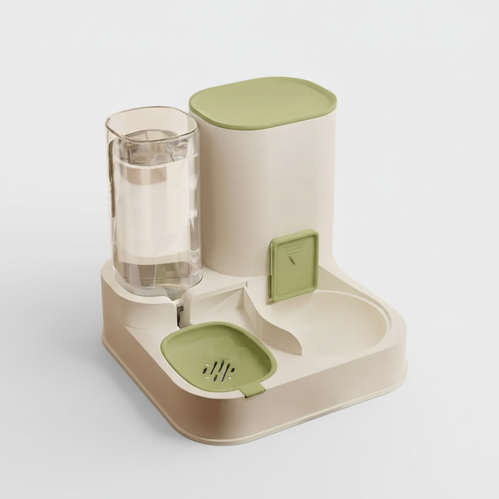 Gravity Auto Feeder & Water Station for Cats & Dogs