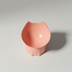Raised Ergonomic Pet Bowl for Cats & Small Dogs