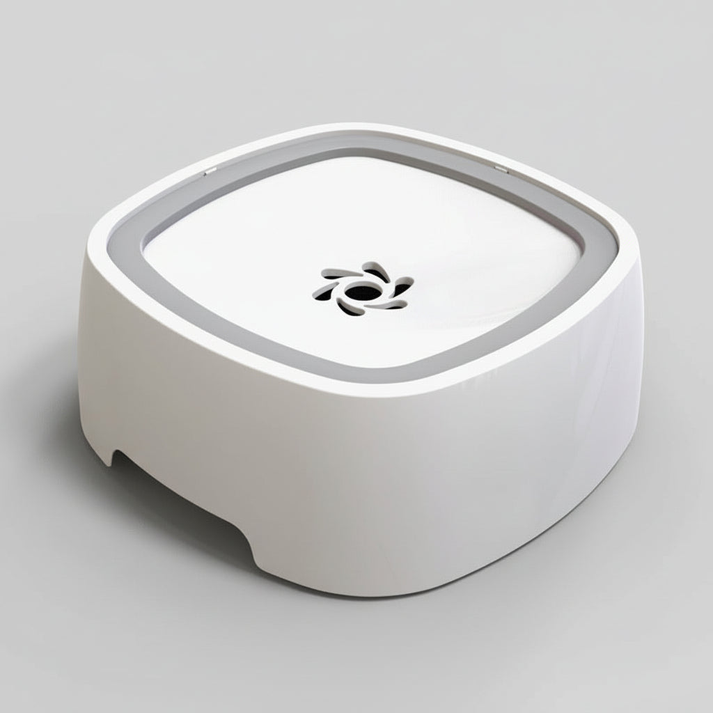 Slow Water Feeder Bowl for Dogs – Floating Plate Design