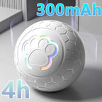 Interactive Smart Dog Toy Ball with RGB Lights USB Rechargeable