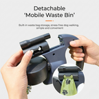 Dual Dog Leash with 360° Anti-Tangle Rotation | Retractable