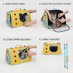 Bubble Window Pet Carrier Backpack | Cat & Dog Travel Bag