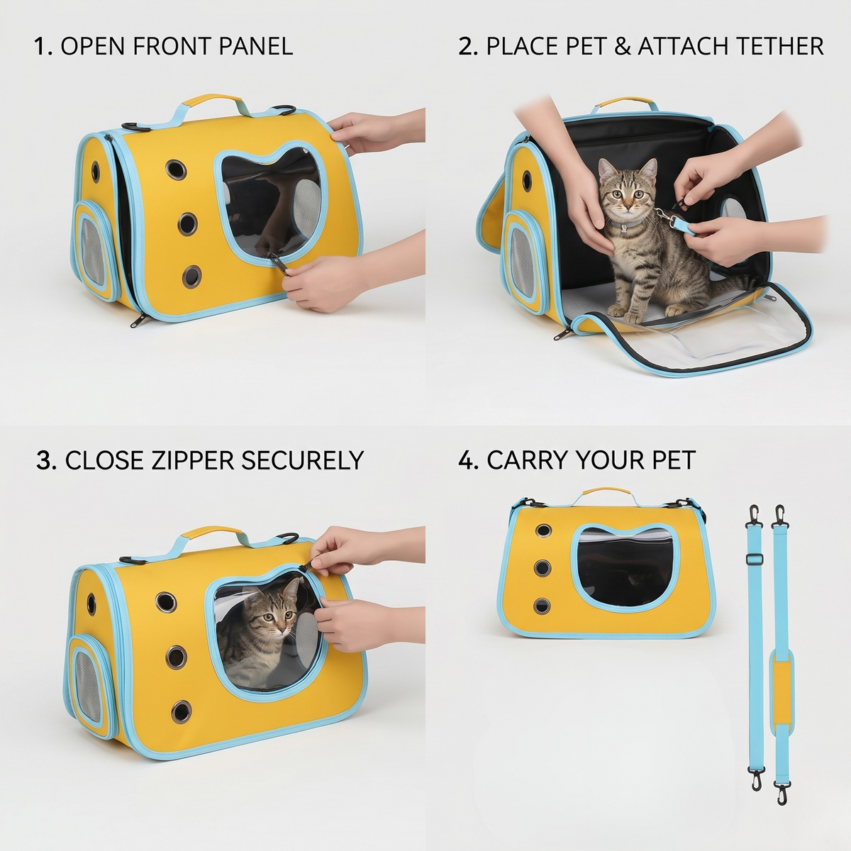 Bubble Window Pet Carrier Backpack | Cat & Dog Travel Bag