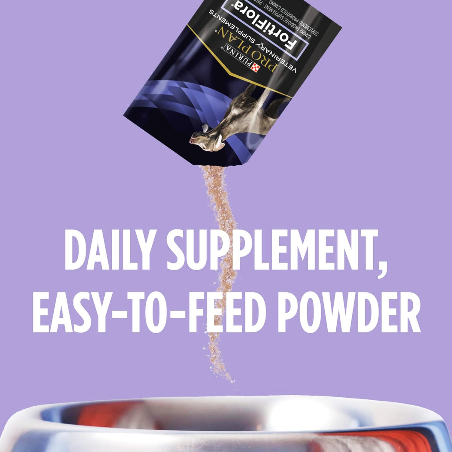 FortiFlora Pro Plan Canine Health Supplement Probiotic Powder for Dogs