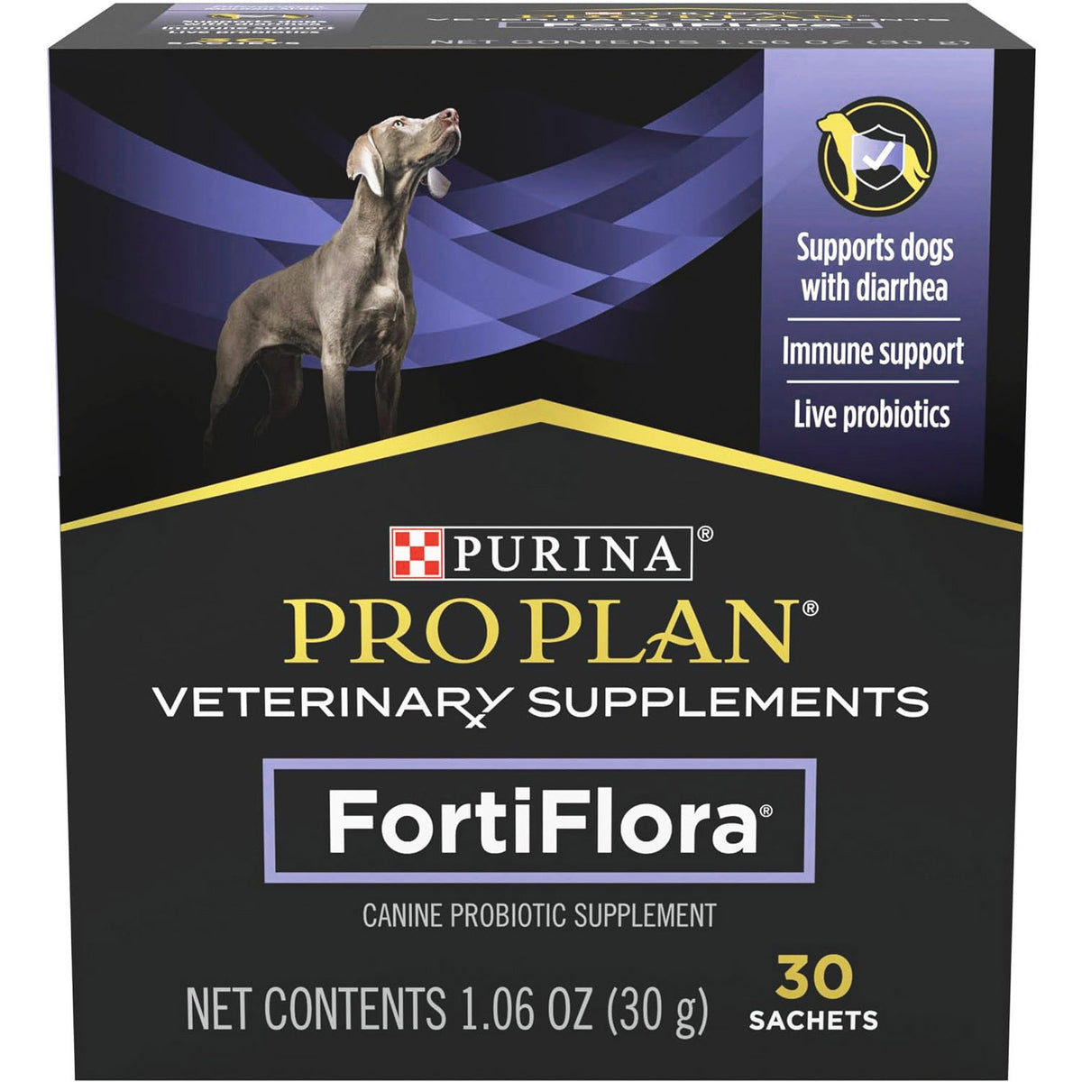 FortiFlora Pro Plan Canine Health Supplement Probiotic Powder for Dogs
