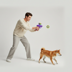 2-in-1 Dual Launcher Toy for Pets & Active Play