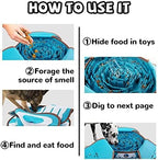 Dog Snuffle Mat Puzzle Toy - Interactive Foraging Enrichment Game