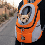 Portable Pet Carrier Chest Bag with Ventilated Window