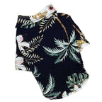 Hawaiian Tropical Print Dog Shirt – Summer Pet Apparel
