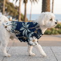 Hawaiian Tropical Print Dog Shirt – Summer Pet Apparel